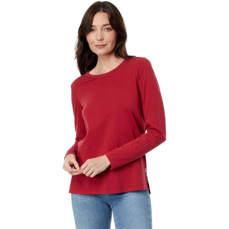 Toad&Co Primo LS Crew – Women’s(Berry) - Toad&Co