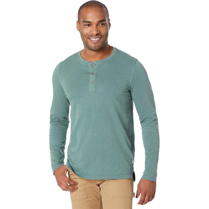 Toad&Co Primo LS Henley – Men’s(Silver Pine) - Toad&Co