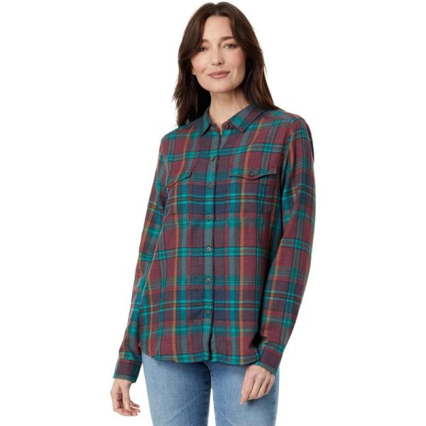 Toad&Co Re-Form Flannel LS Shirt – Women’s(Aurora) - Toad&Co